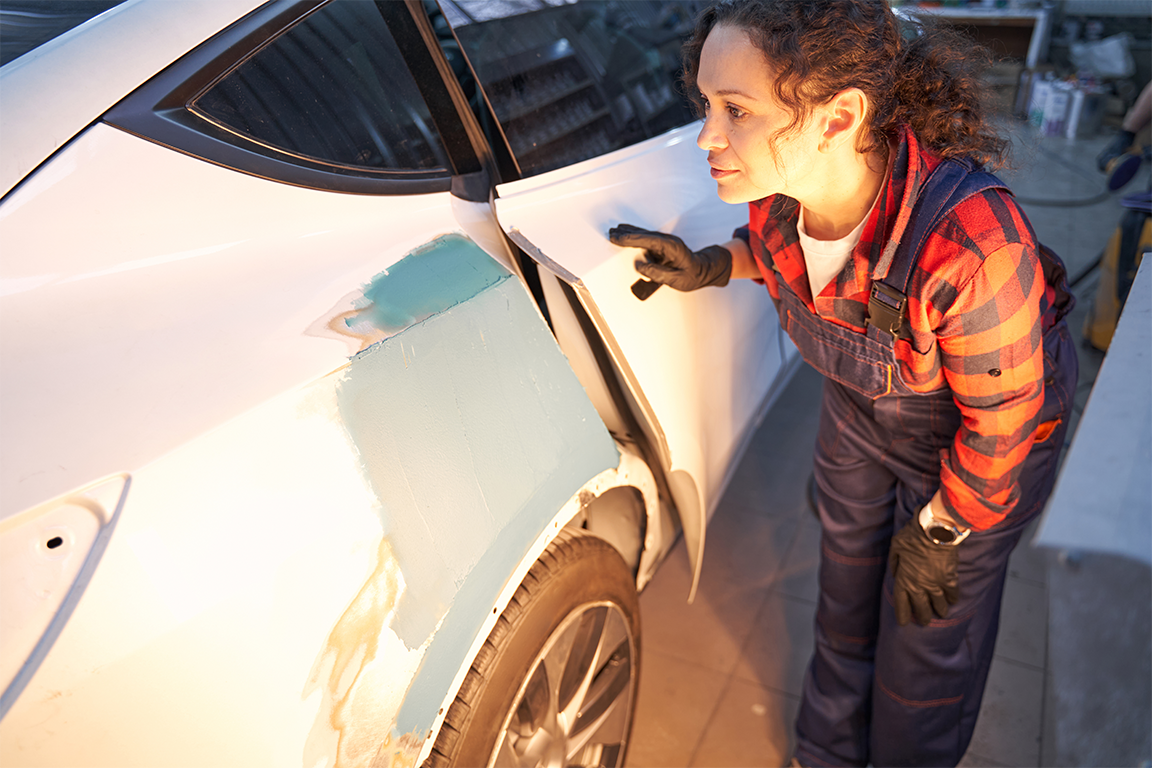 Auto Body Shop Paint Peel